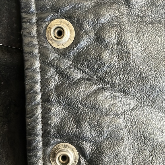 Vintage FIRENZE Santa Barbara leather and suede halter top large - Picture 10 of 15